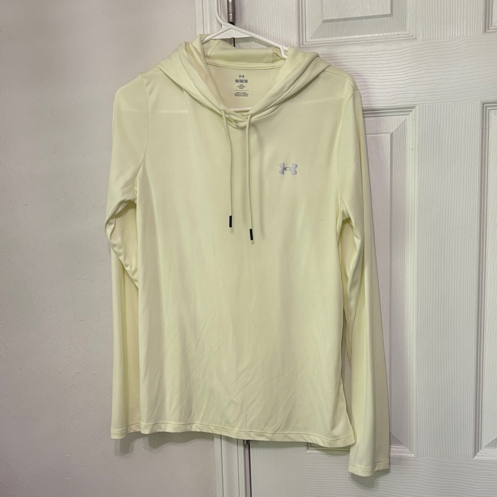 Under Armour Light Yellow Hoodie
